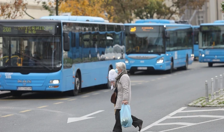 Autobus ZET-a, ilustracija