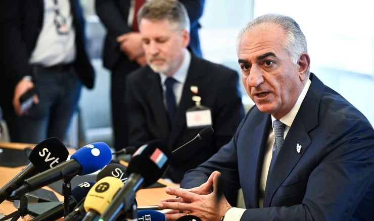 Reza Pahlavi u Švedskoj