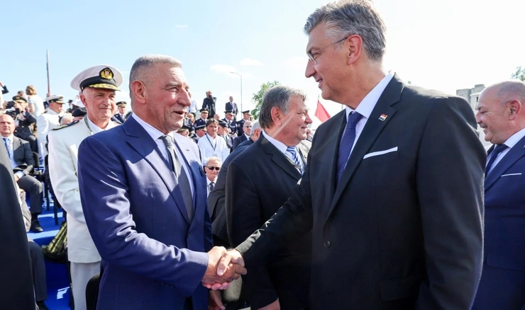 Premijer Plenković i umirovljeni general Gotovina