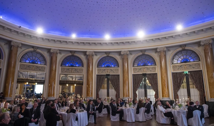  Zagreb: Liječnički bal u hotelu Esplanade povodom 150. godišnjice Hrvatskoga liječničkog zbora 