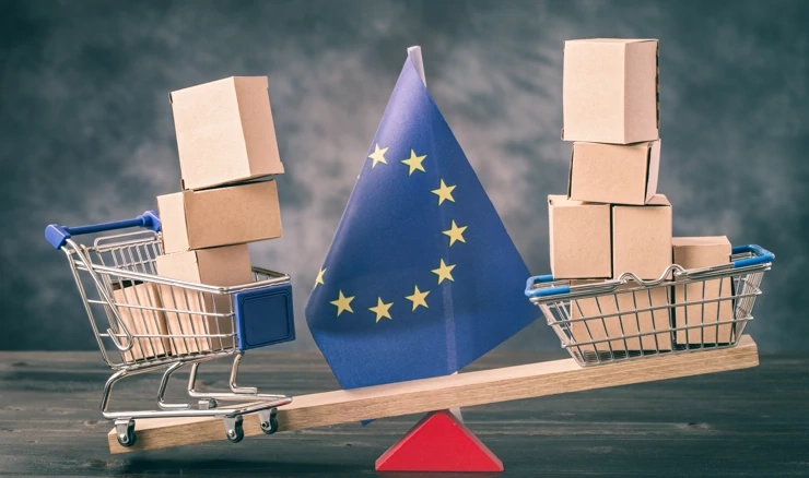 EU i eurozona s manjkom u robnoj razmjeni 