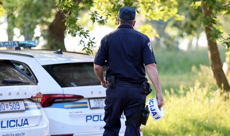 Policija na mjestu događaja