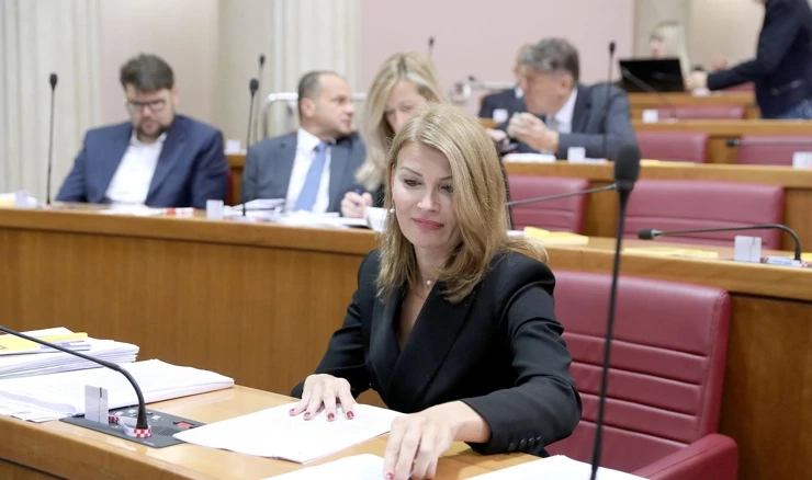 Saborska zastupnica Sabina Glasovac, SDP