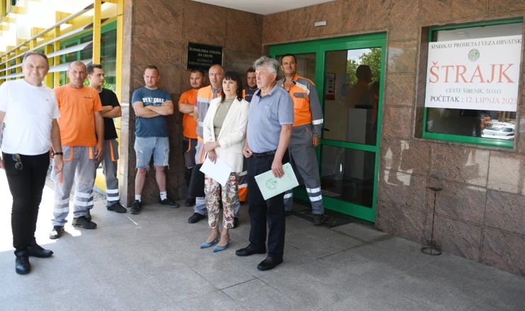 Najava štrajka u Cestama d.o.o Šibenik