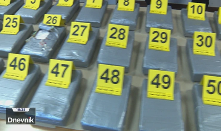 Zaplijenjena droga, arhiva