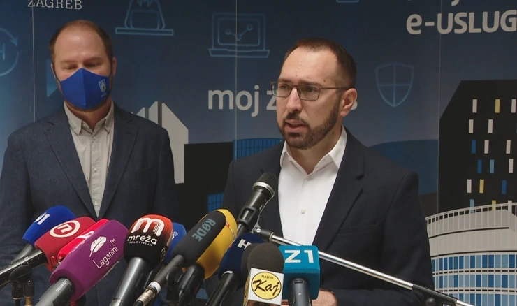 Gradonačelnik grada Zagreba Tomislav Tomašević