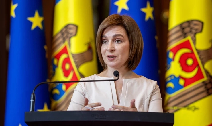 Predsjednica Moldavije Maia Sandu