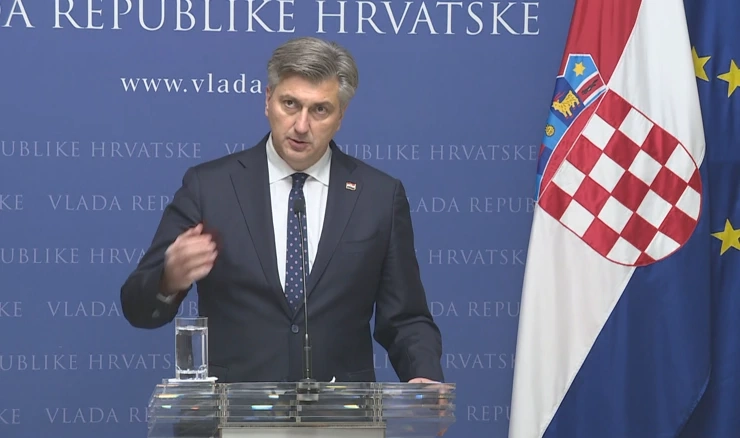 Andrej Plenković nakon sastanka 9.11.2021.