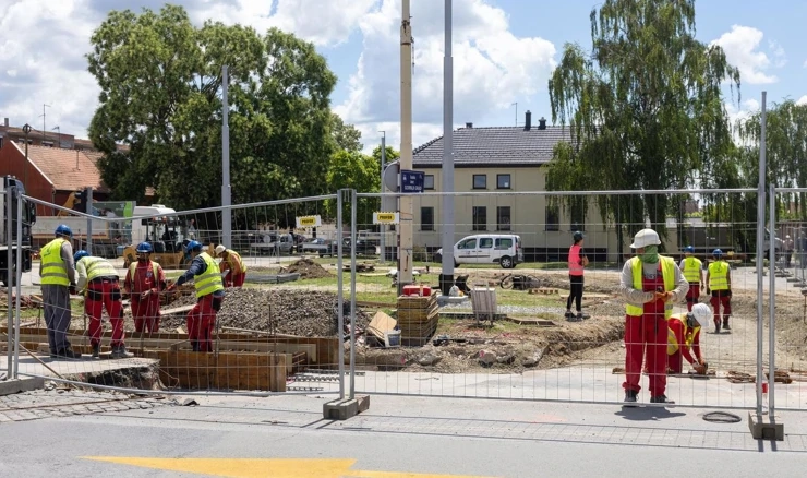  DZS: U lipnju obujam građevinskih radova 12,8 posto veći nego lani