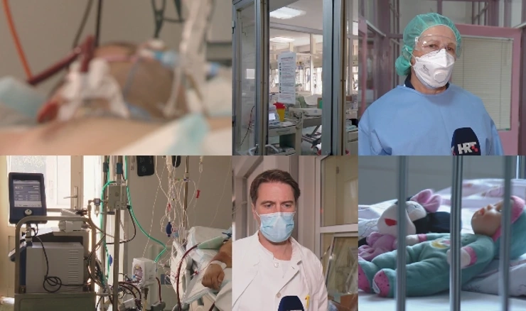 Borba za život u jedinici intenzivnog liječenja Klinike "Dr. Fran Mihaljević"