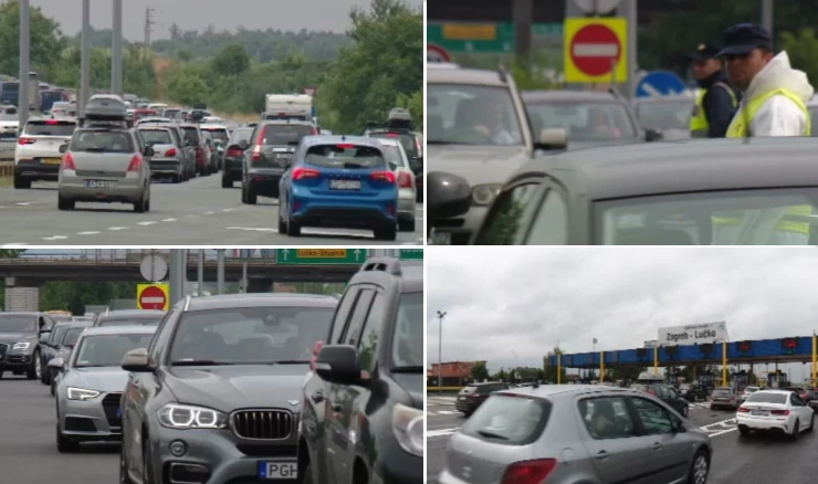 Prvi je udarni turistički vikend pa je na cestama prema moru promet pojačan