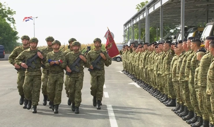 Otvaranje vojarne u Vukovaru