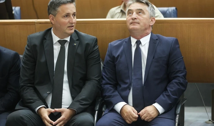 Denis Bećirović, Željko Komšić