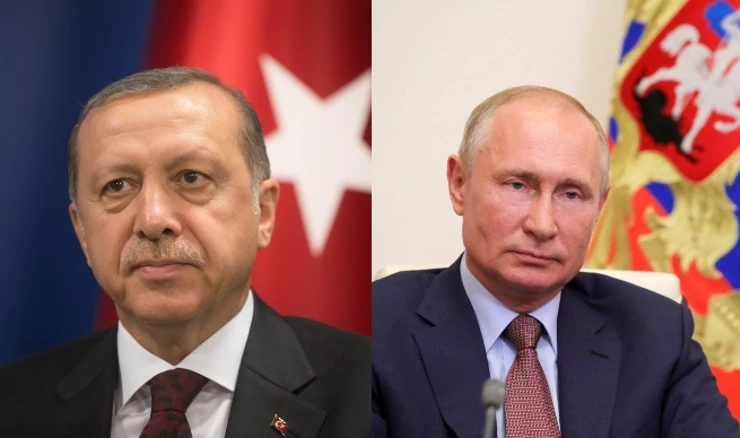 Turski i ruski predsjednici Erdogan i Putin