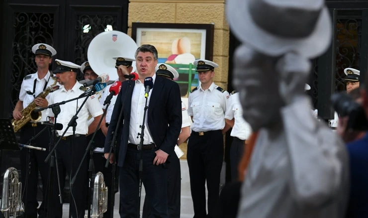 Predsjednik Milanović u Splitu