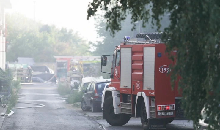 Požar u središtu Osijeka