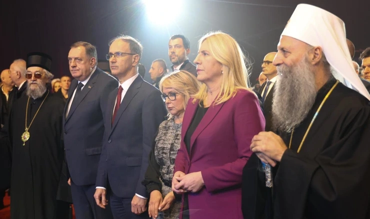 Milorad Dodik, Đuro Macut i patrijarh SPC-a Porfirije