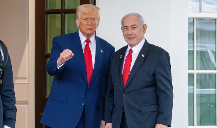 Donald Trump i Benjamin Netanyahu