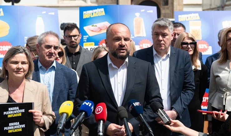 Zajedničke kampanja SDP-a i Možemo! „Plenkovićeva inflacija“