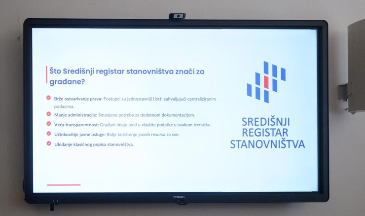 Zbog Središnjeg registra stanovništva prestaje potreba za provođenjem klasičnog popisa stanovništva čija je cijena bila 23 milijuna eura