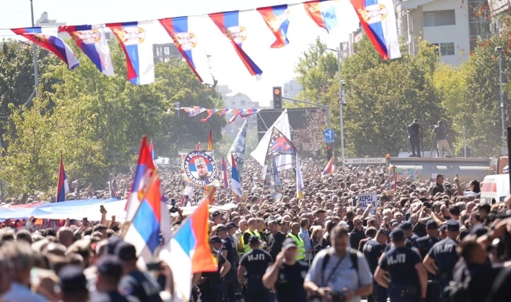 Pokop Ratka Mladića u Beogradu