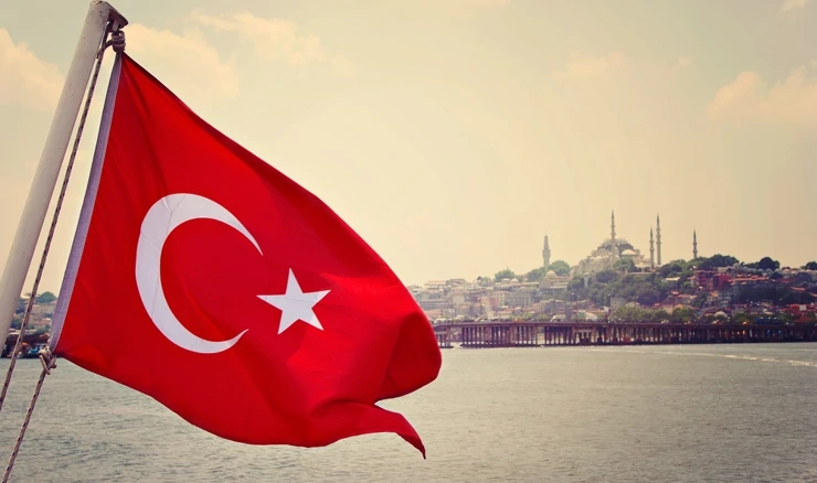 Turska zastava u Istanbulu