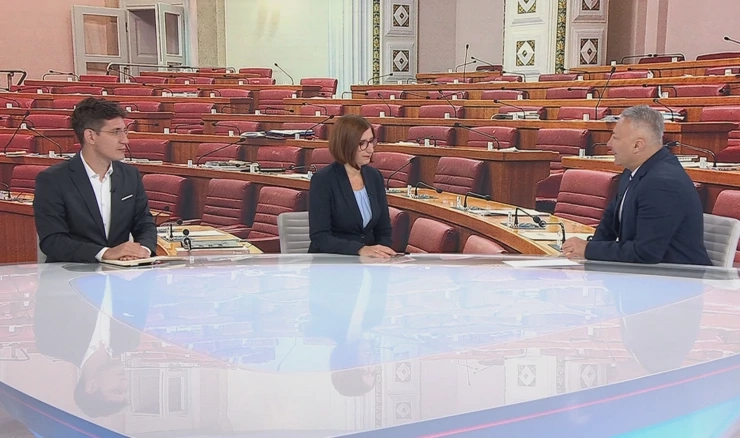 Marijana Puljak i Zvonimir Troskot u emisiji "Studio 4"