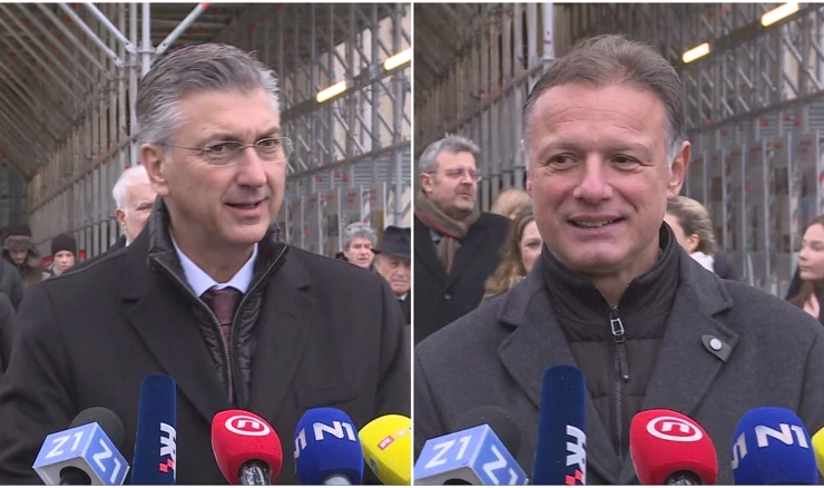 Andrej Plenković i Gordan Jandroković