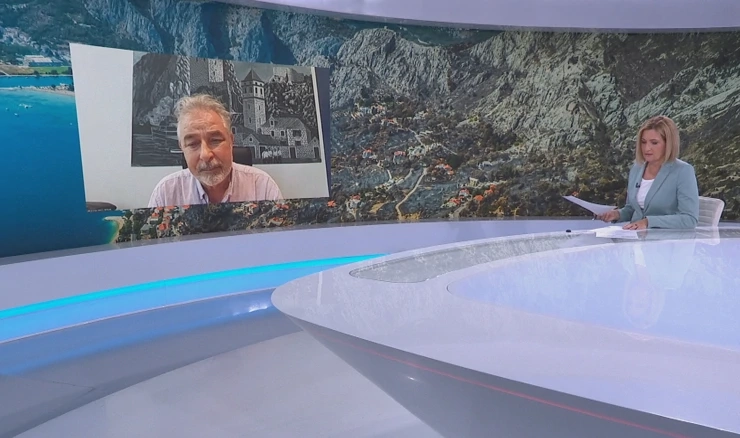 Gradonačelnik Omiša Zvonko Močić u emisiji "Studio 4"