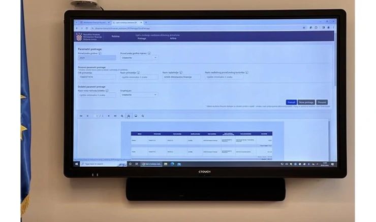 Nova aplikacija Ministarstva financija 