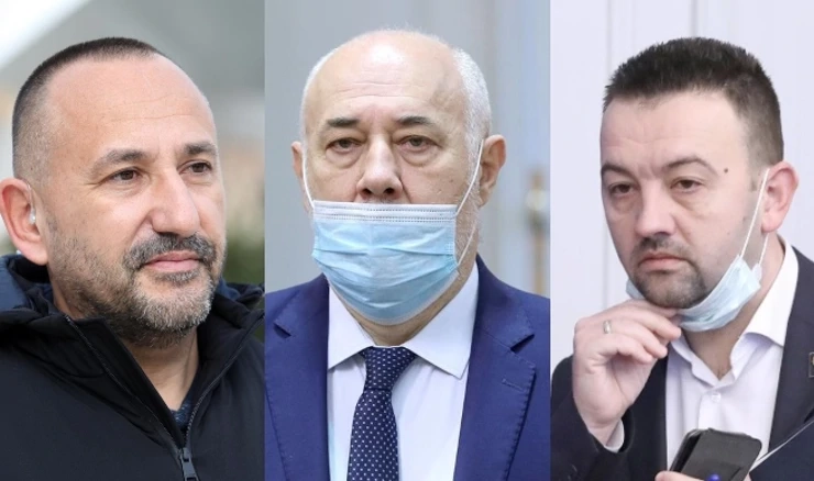 Hrvoje Zekanović, Milan Vrkljan, Marijan Pavliček
