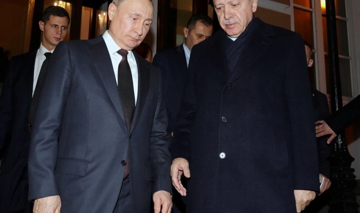 Vladimir Putin i Recep Tayyip Erdogan, arhivska fotografija