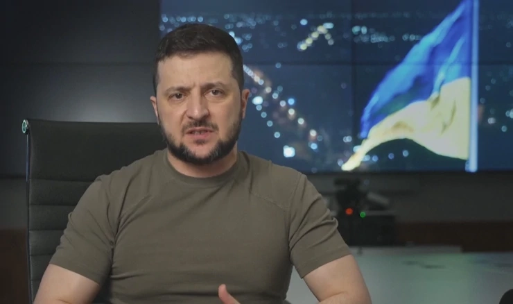 Volodimir Zelenski, ukrajinski predsjednik