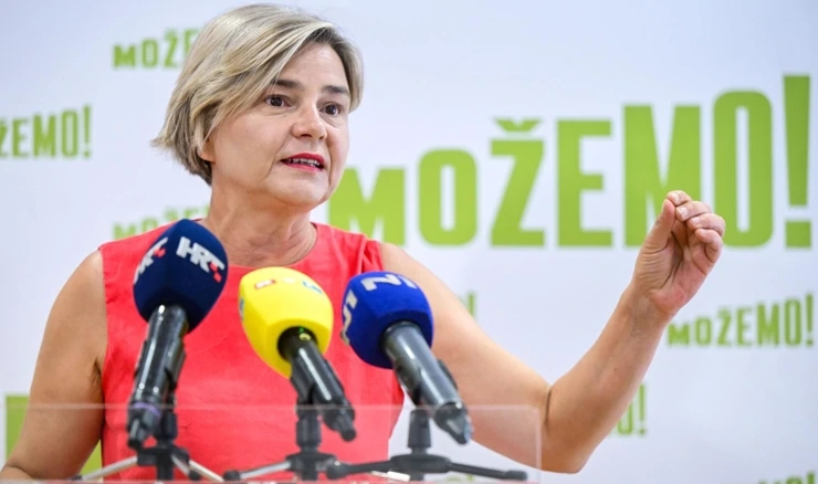 Koordinatorica stranke Možemo! Sandra Benčić