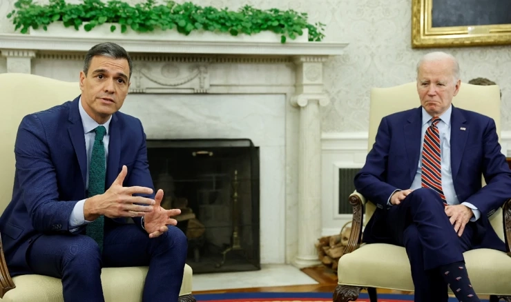 Joe Biden i Pedro Sanchez