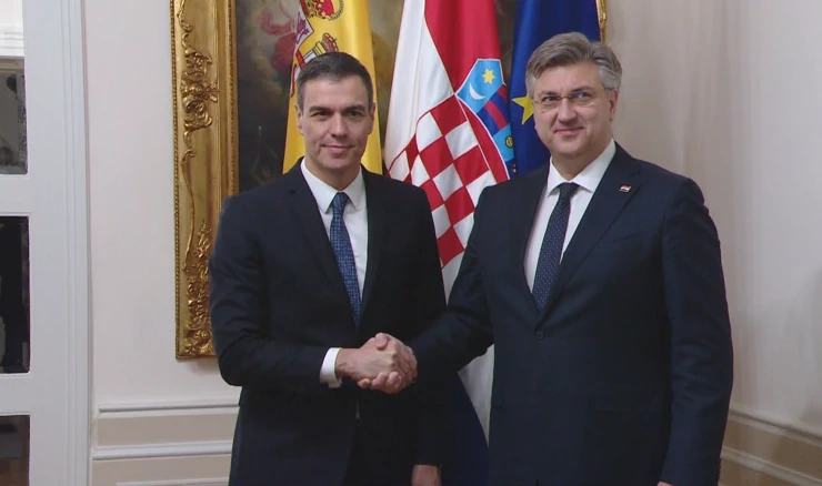 Pedro Sanchez i Andrej Plenković