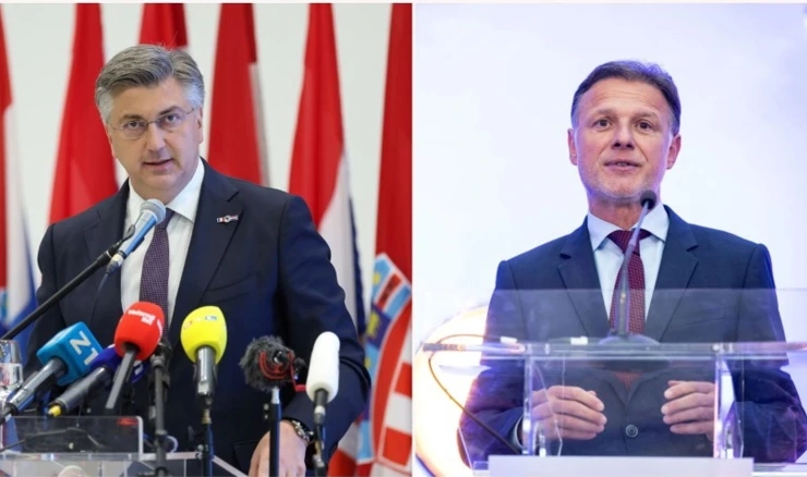 Andrej Plenković i Gordan Jandroković