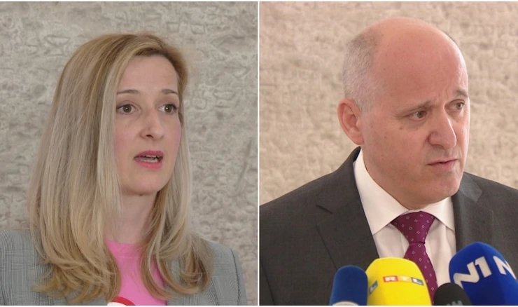 Mirela Ahmetović i Branko Bačić 