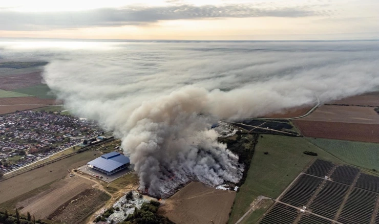 Požar u tvrtki Drava International