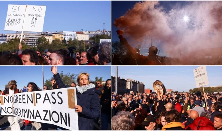 U Italiji od danas covid potvrde, uslijedili prosvjedi