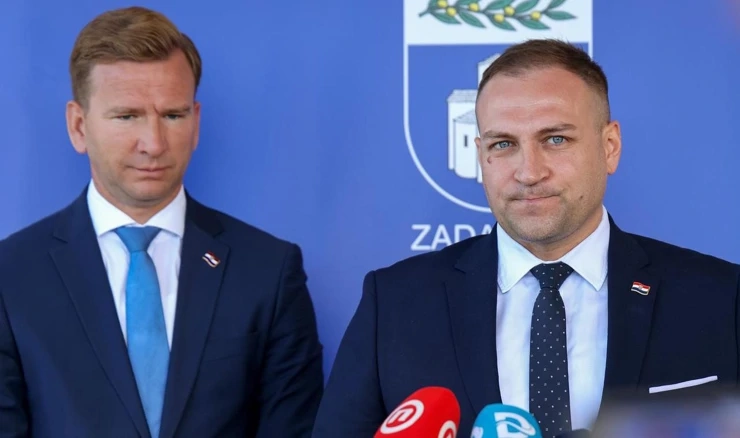 Josip Bilaver i David Vlajčić u Zadru