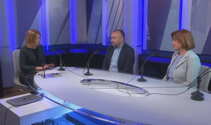 Politolog Berto Šalaj i komunikologinja Nikolina Borčić