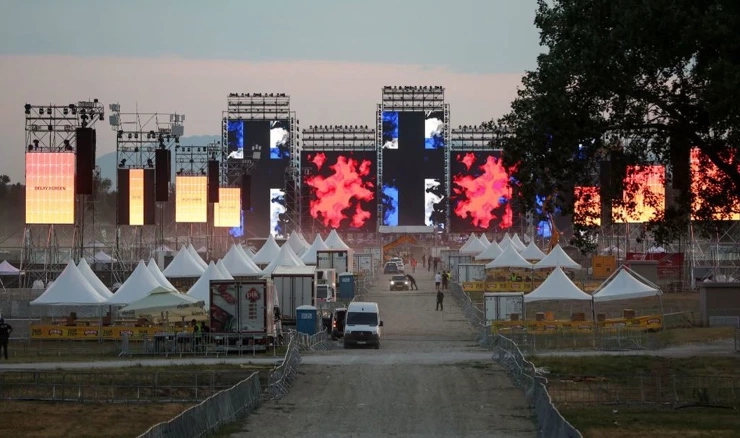 Proba koncerta Marka Perkovića Thompsona