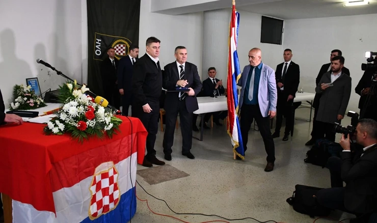 Milanović u Derventi na obilježavanju 31. obljetnice osnutka 103. brigade HVO-a