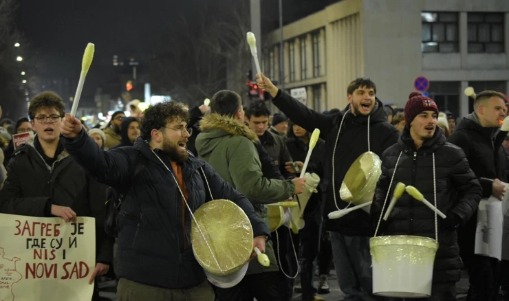 Prosvjedi studenata u Srbiji
