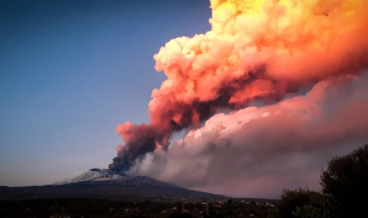 Erupcija Etne