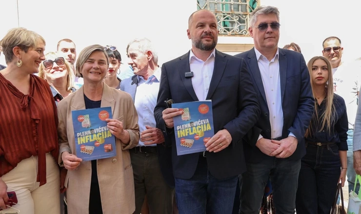 Zajednička kampanja SDP-a i Možemo!: "Plenkovićeva inflacija"