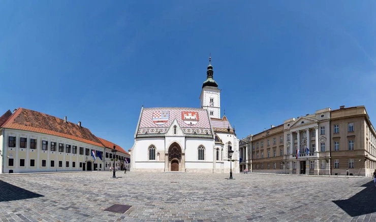 Trg svetog Marka u Zagrebu