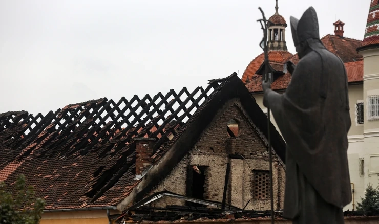 Šteta od potresa u Mariji Bistrici