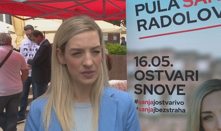 Sanja Radolović, kandidatkinja SDP-a za gradonačelnicu Pule
